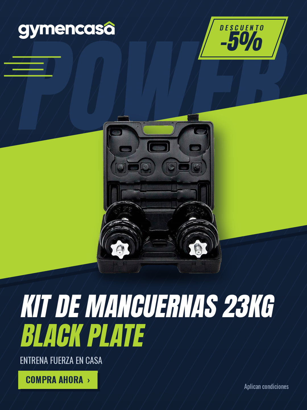 Arma tu gym en casa