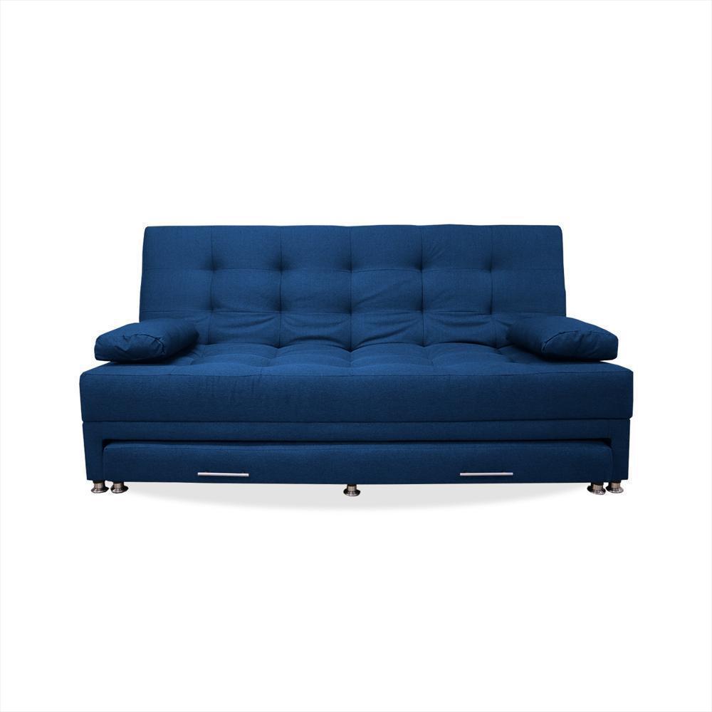 Sofa Cama Portmann Nido Azul Petroleo 190X90x80 Cm - imagen 1