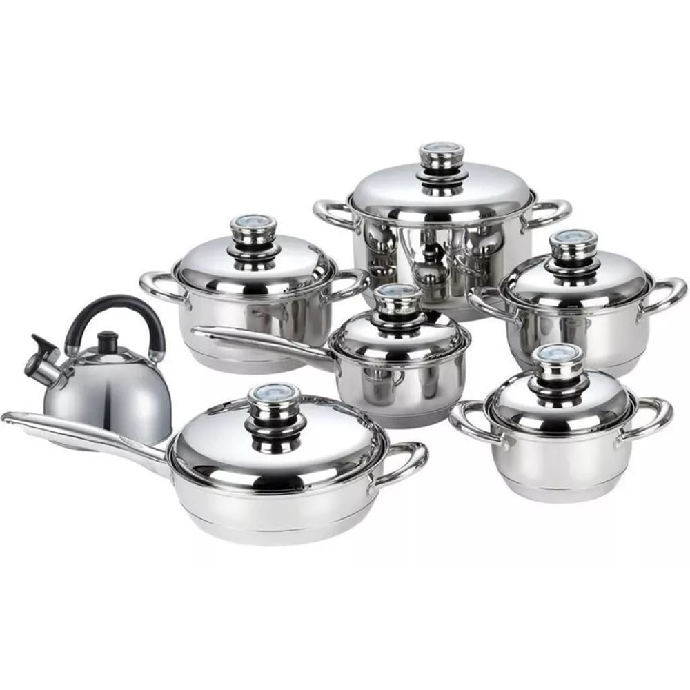 Bateria De Ollas Juego De 13 Pcs Swisshome Acero Quirurjico - imagen 1