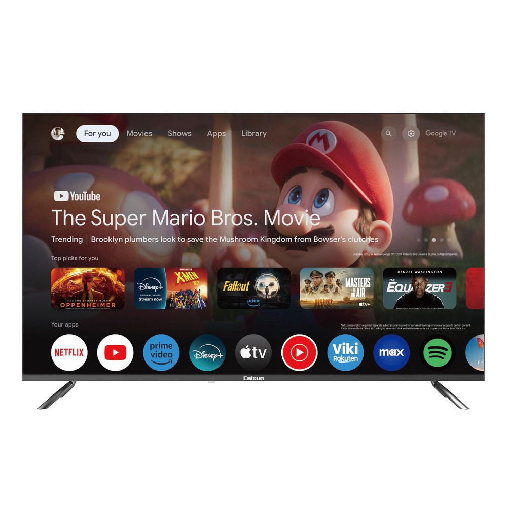 Televisor CAIXUN 55 pulgadas QLED Uhd4K Smart TV C55VAUGQ - imagen 1