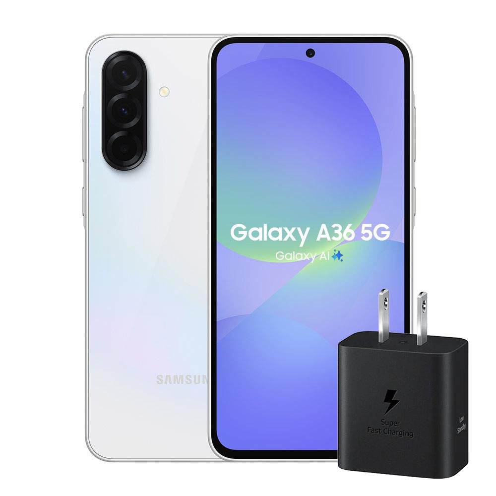 Celular SAMSUNG Galaxy A36 5G 256 GB 8 GB RAM Gris + Cargador - imagen 1