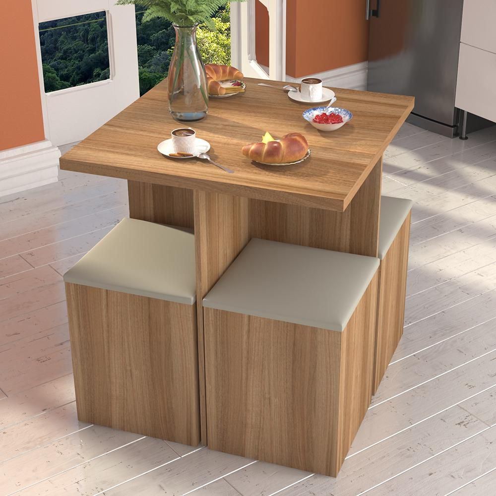 Juego Comedor 4 Puestos FINLANDEK ON120130BG - imagen 1