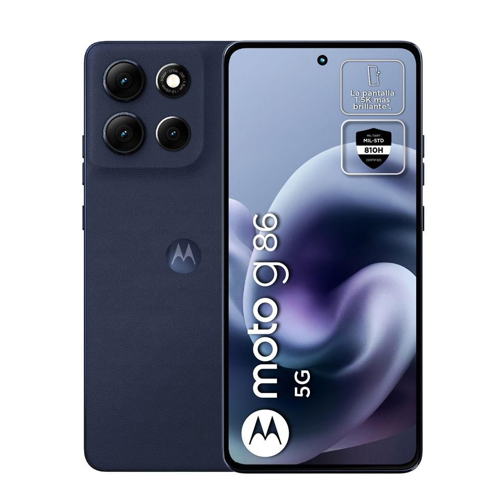 Celular MOTOROLA Moto G86 5G 256 GB 8 GB RAM Azul - imagen 1