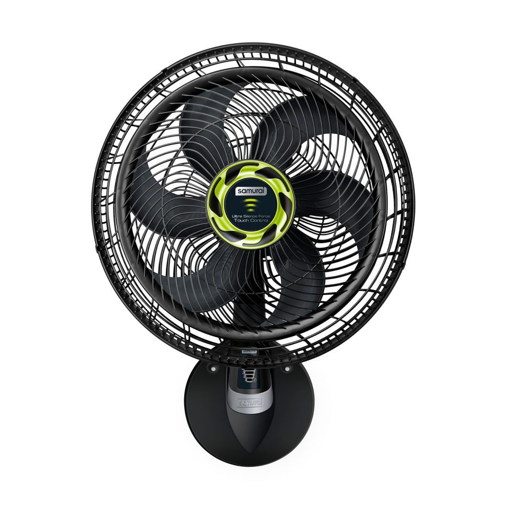 ventilador De Pared SAMURAI Ultra Silence Force Pared Control Remoto VE3458I0 Negro - imagen 1