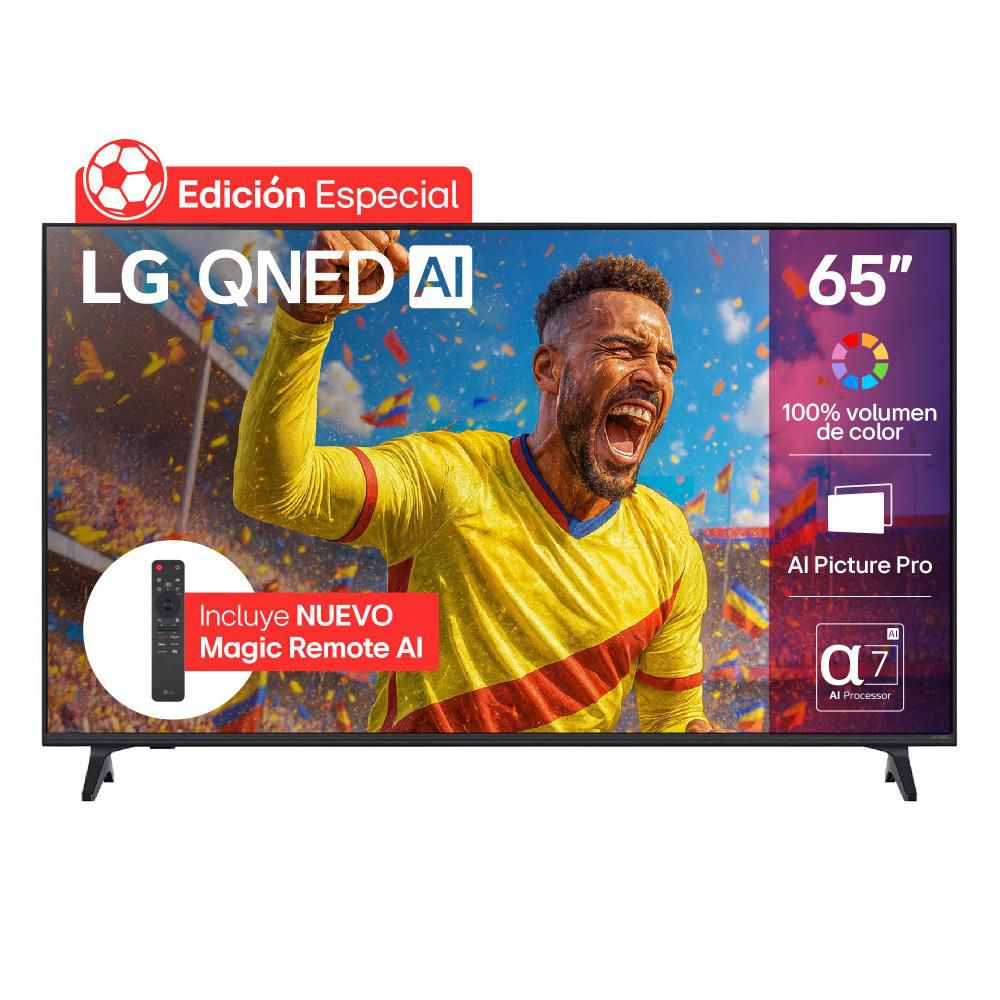 Televisor LG 65 pulgadas QNED Uhd4K Smart TV 65QNED73ASA.AWC - imagen 1