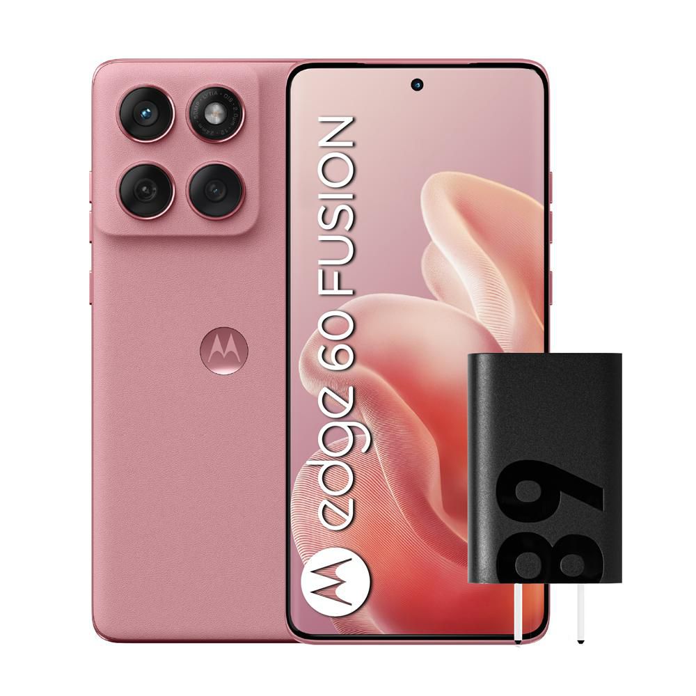 Celular MOTOROLA Edge 60 Fusion 5G 256 GB 8 GB RAM Rosa - imagen 1