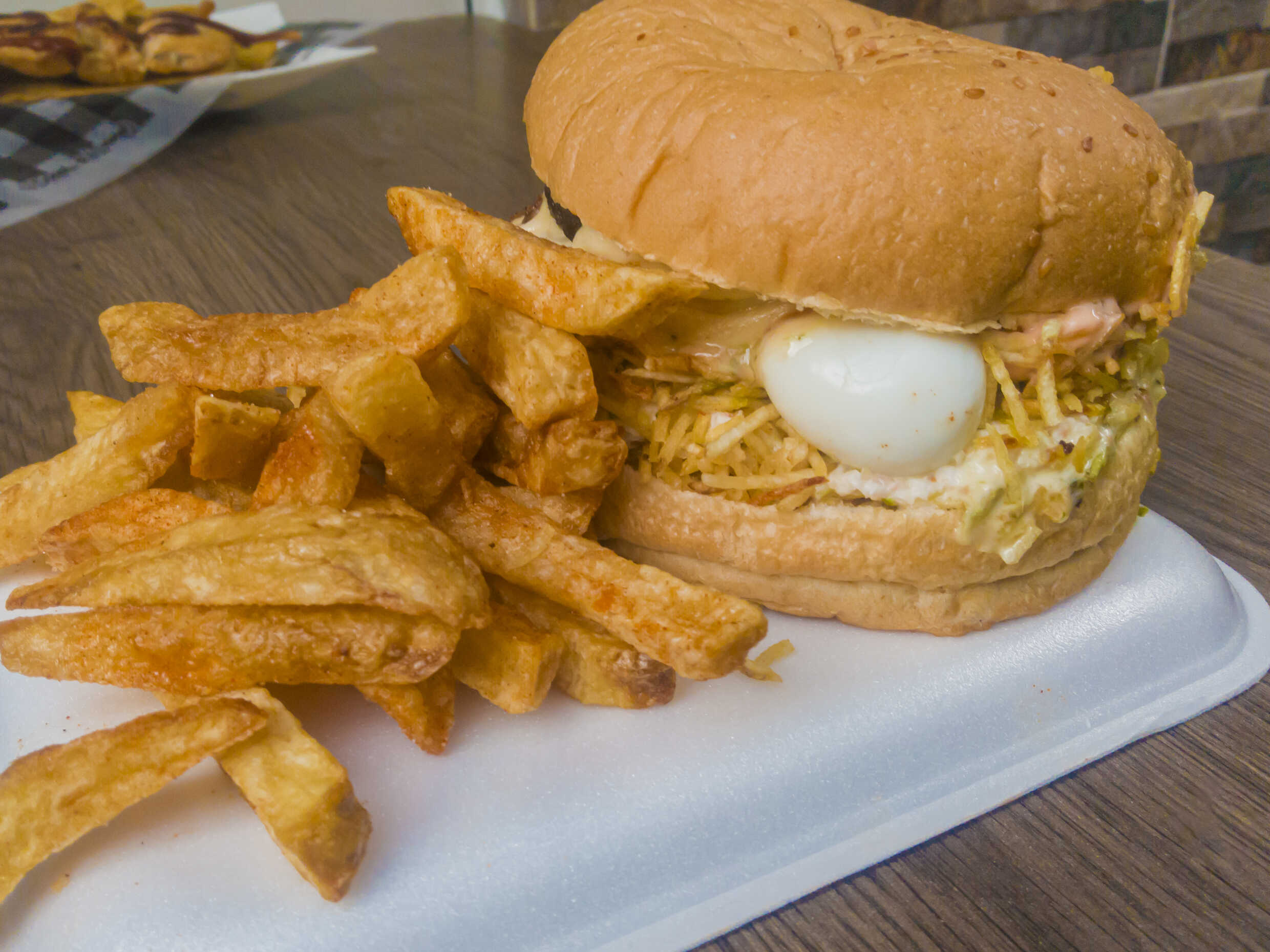 Hamburguesa Artesanal con Papas