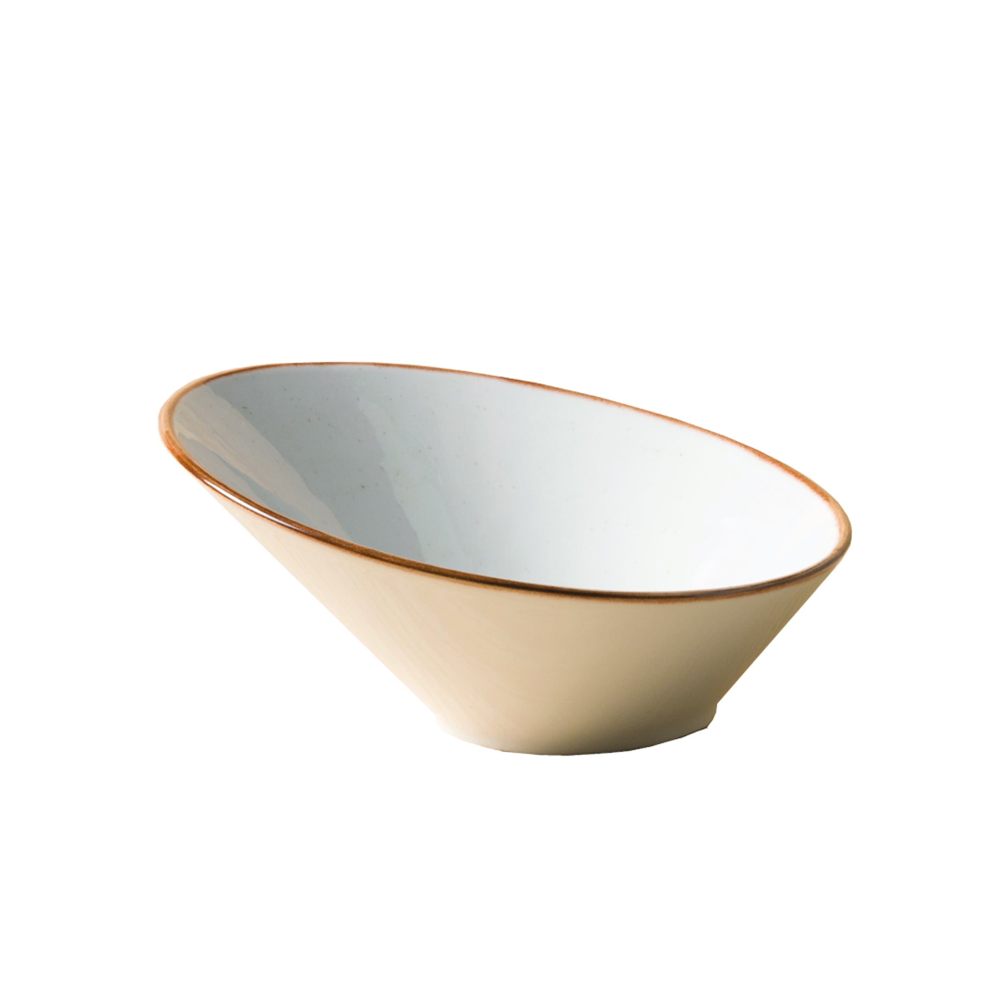 Bowl Inclinado 790 ml Beige línea Artisan / Corona - imagen 1
