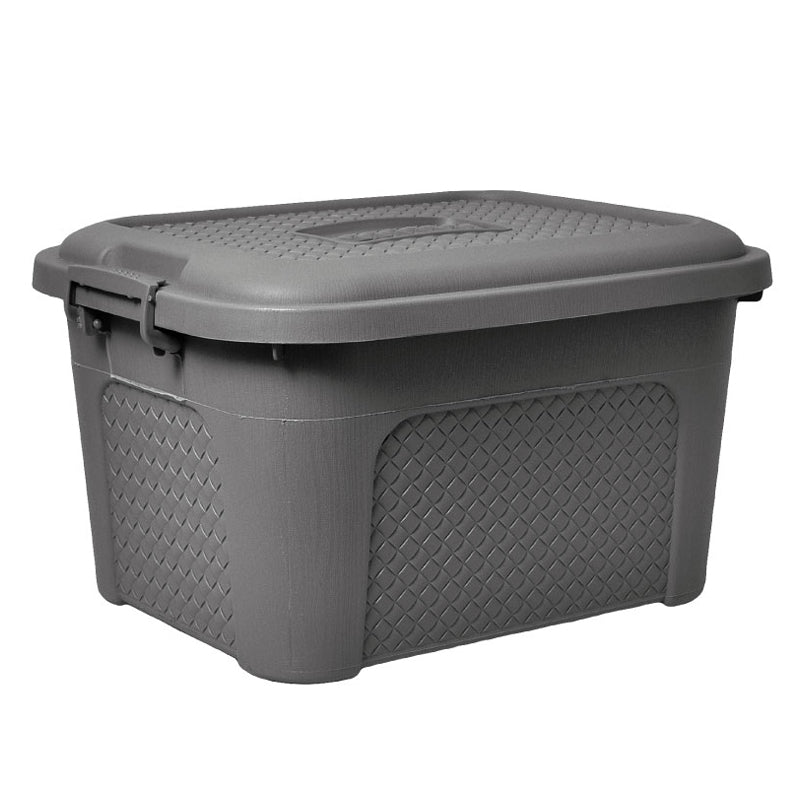 Caja Organizadora Multiusos 15 Litros Gris / PlastiRed - imagen 1