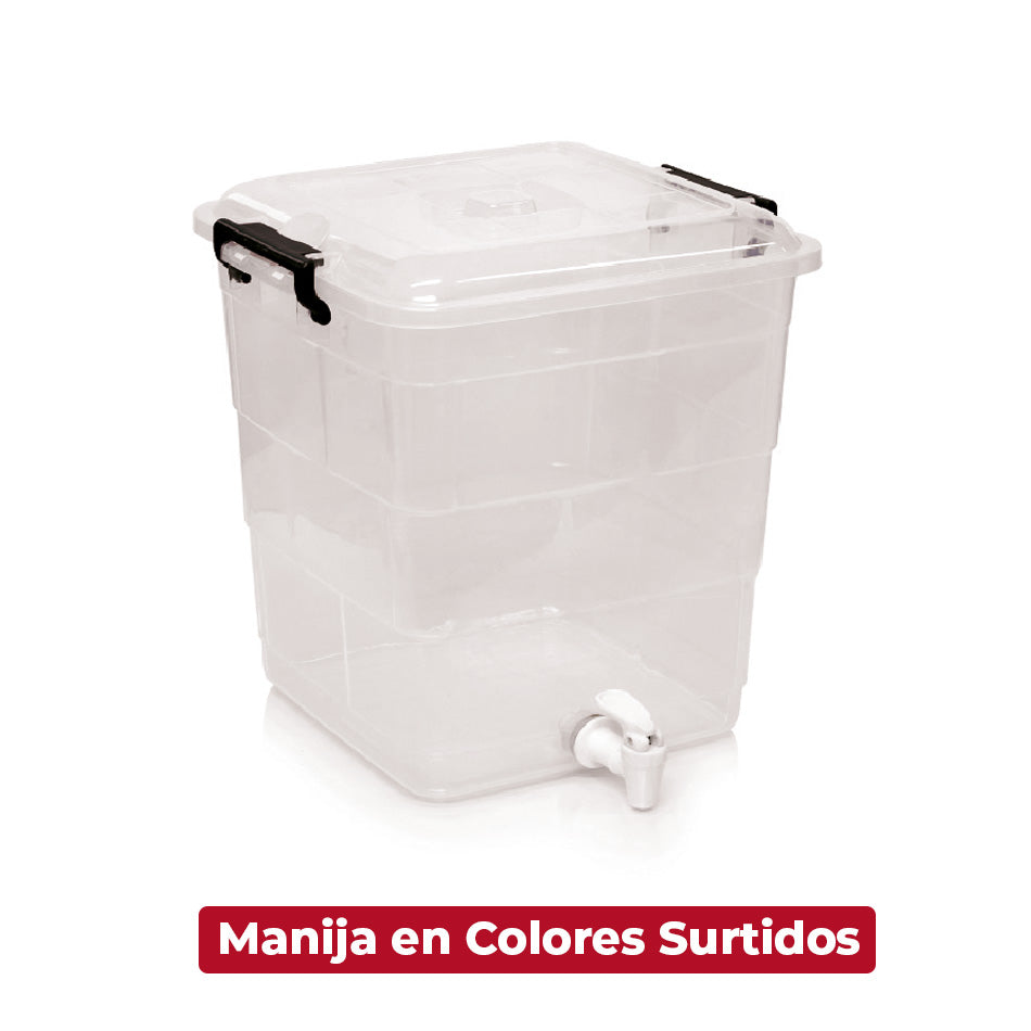 Contenedor con Dispensador 15 Litros / PlastiRed - imagen 1