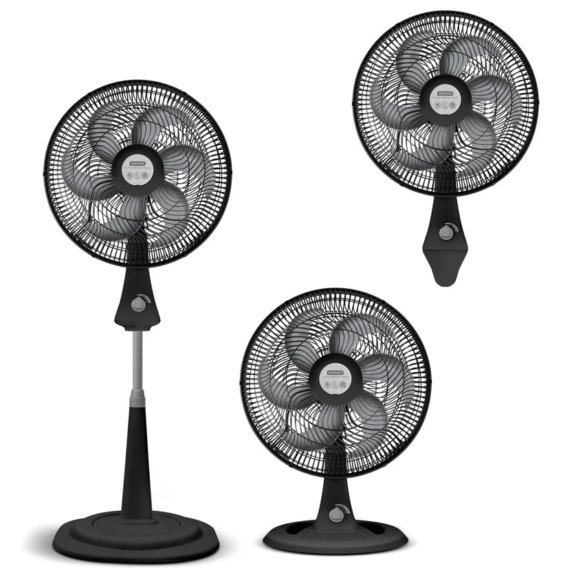 Ventilador 3 en 1 Turbo Silence Max Negro / Samurai - imagen 1