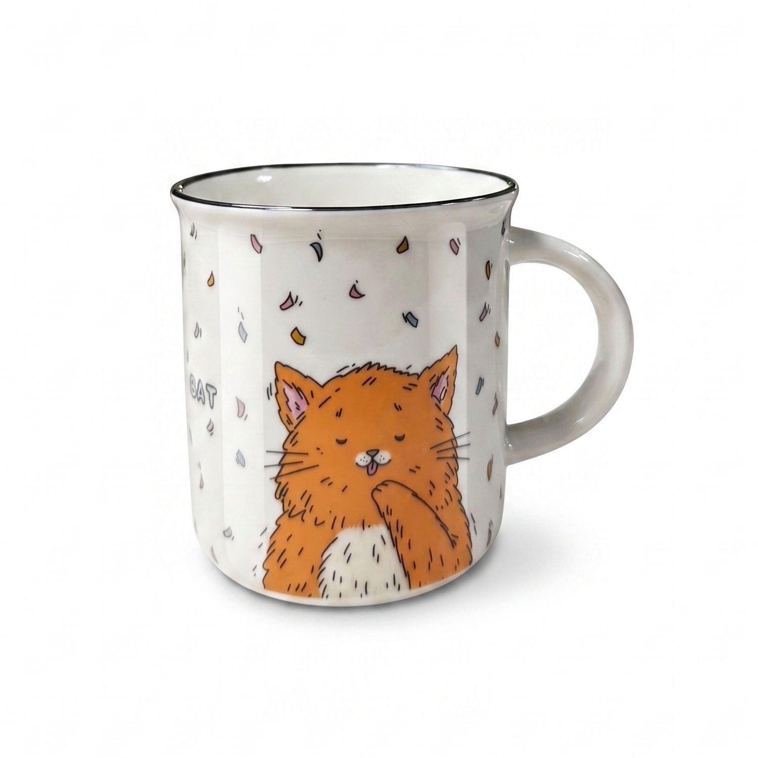 Mug 350 ml Happy Cat C / Bill's Home - imagen 1