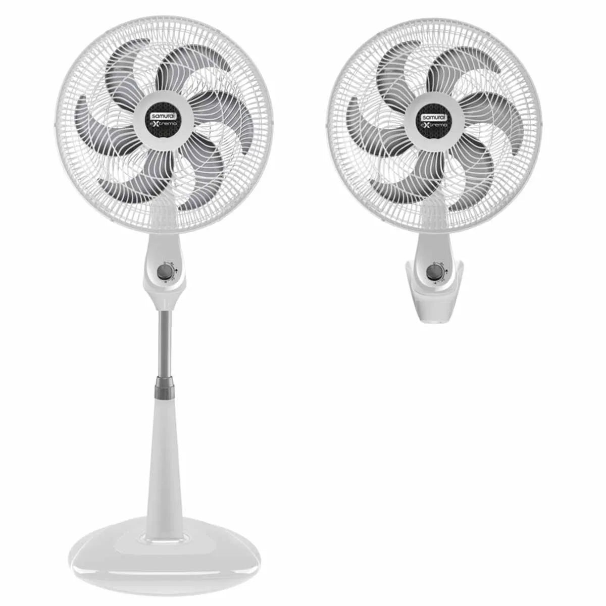 Ventilador 2 en 1 Extremo Blanco / Samurai - imagen 1