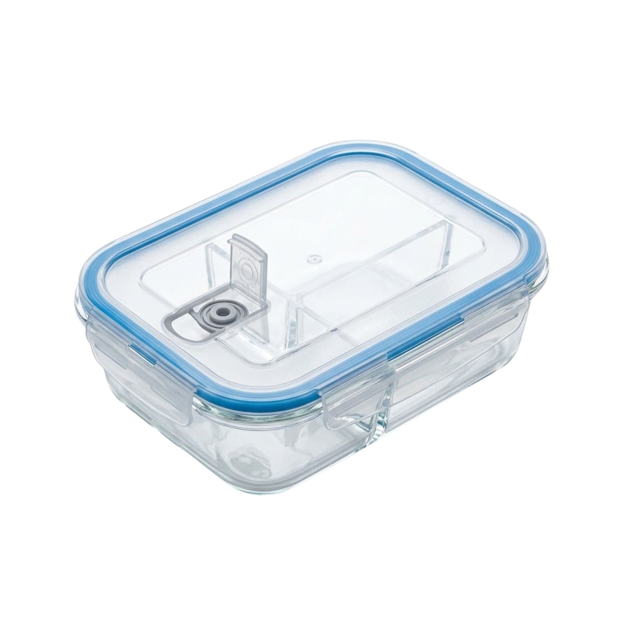 Taper Rectangular Hermético Refractario 960 ml con 3 Divisiones / Persal - imagen 1