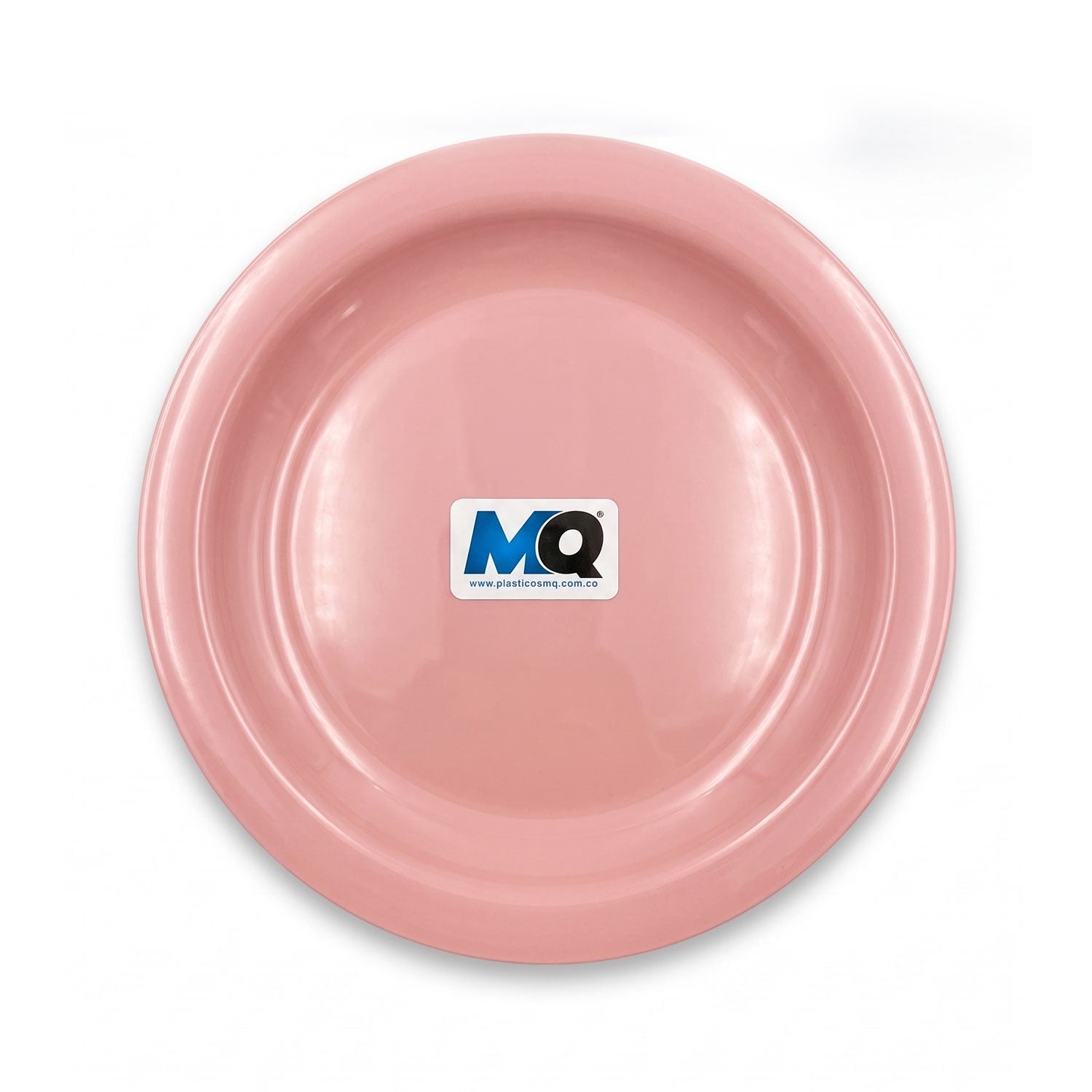 Plato Pando 24 cm Rosa Pastel / MQ - imagen 1