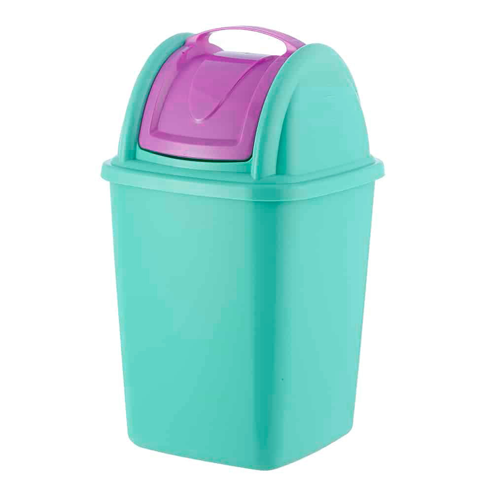 Papelera Vaivén 6 litros Verde Lila / Vanyplas - imagen 1