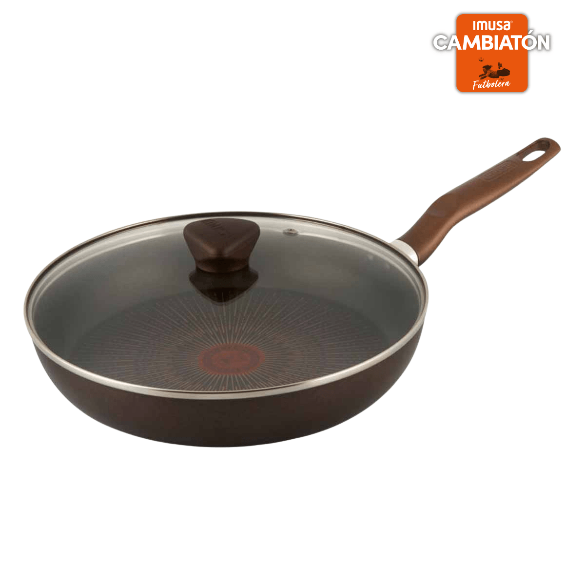 Sartén 26 cm con Tapa Gold 5X Cambiatón / Imusa - imagen 1