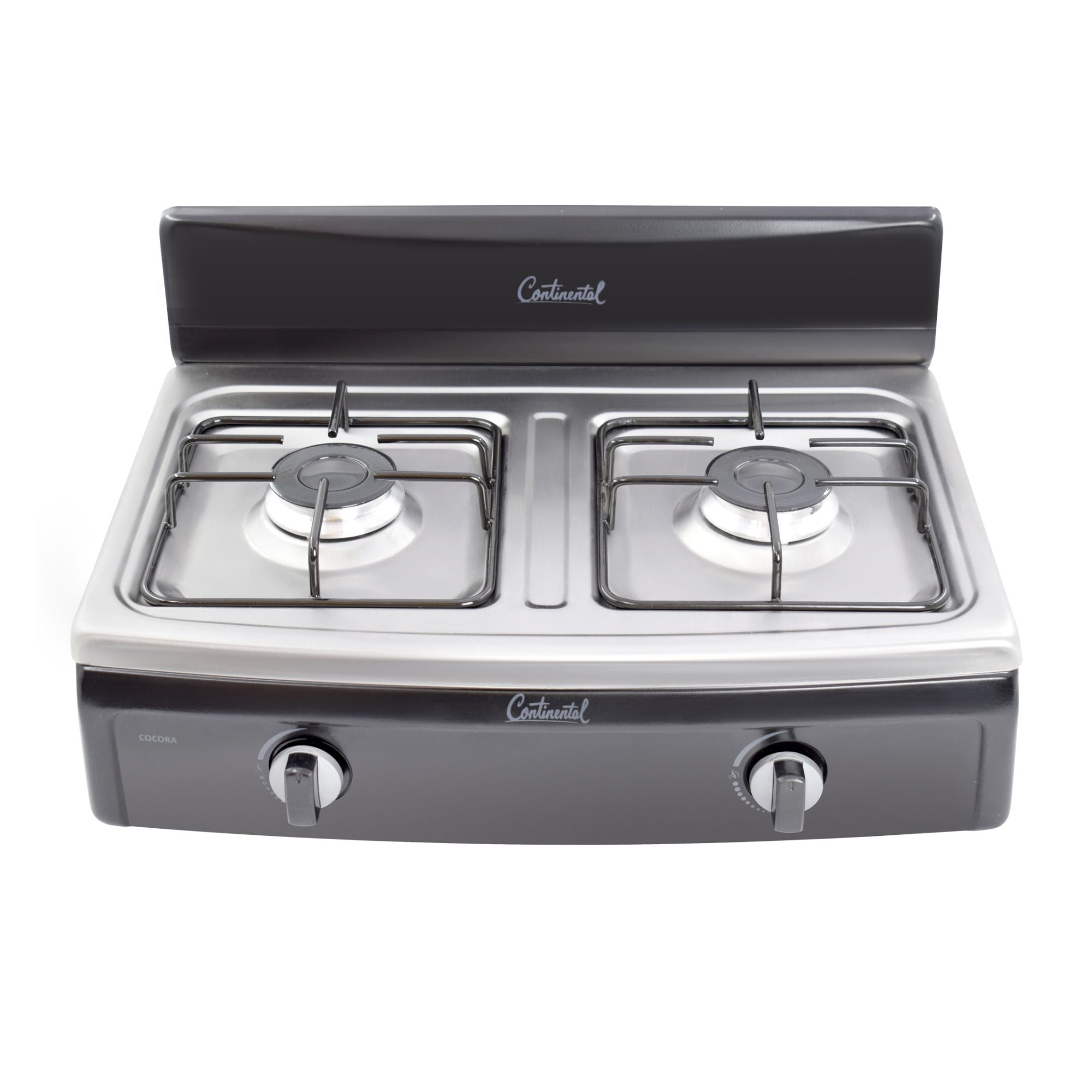 Estufa de Mesa Gas Natural 2 Puestos Acero Inoxidable / Continental - imagen 1