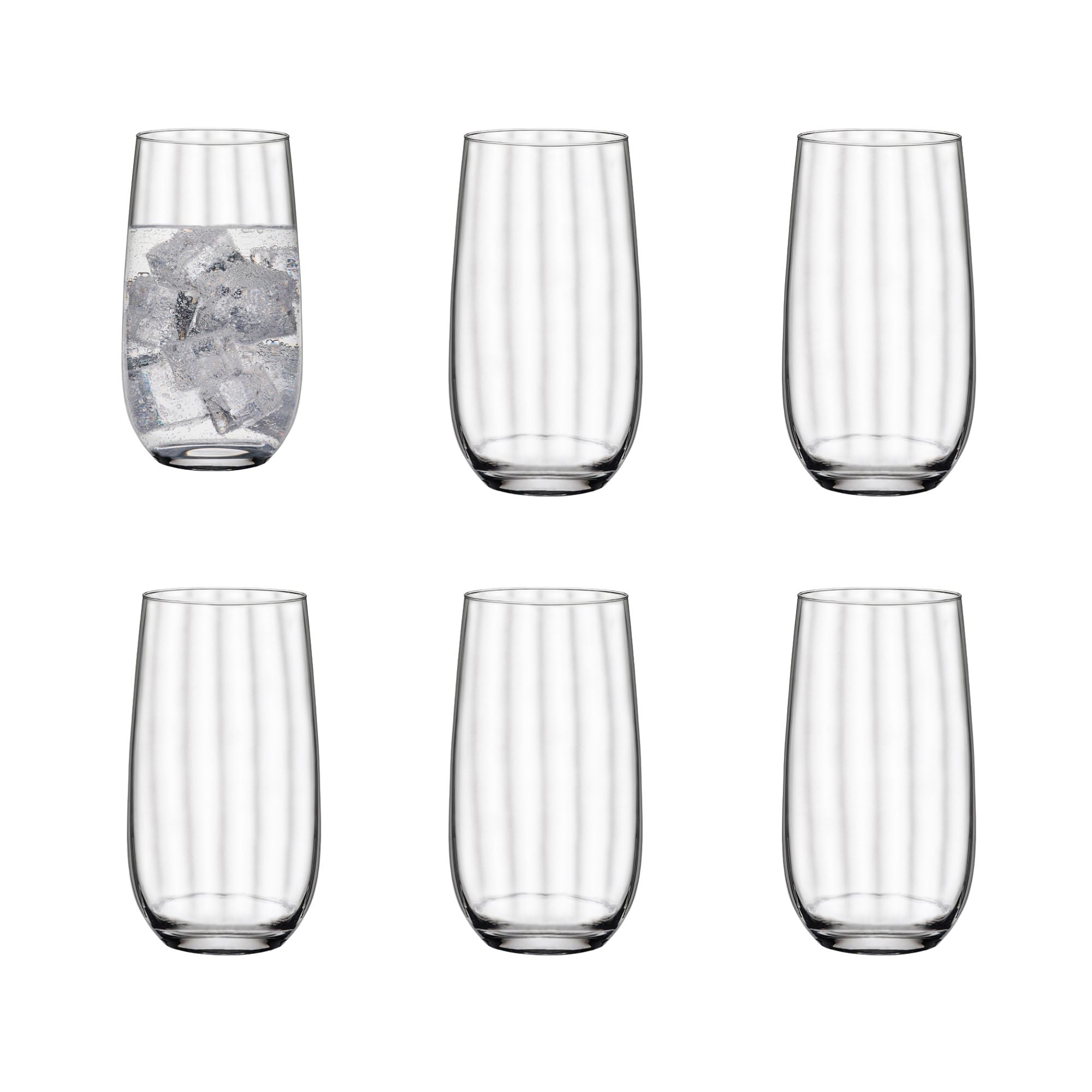 Set x 6 Vasos Bebidas 16.5 oz Favourite Optical / Rona - imagen 1