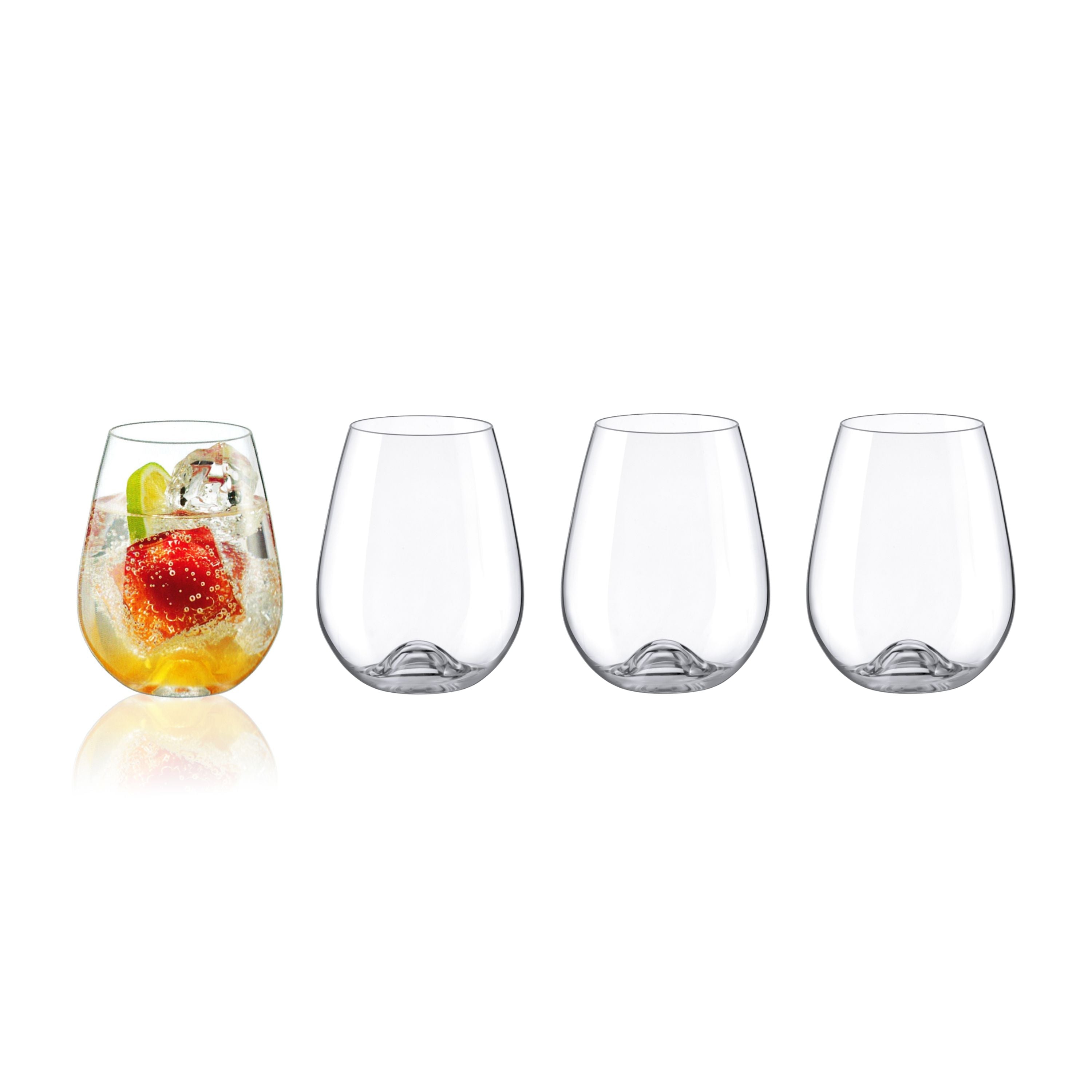 Set x 4 Vasos Bebidas 11 oz Drink Master / Rona - imagen 1