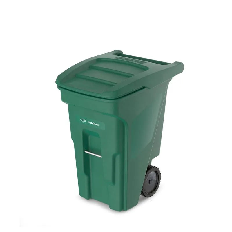 Contenedor Forte con Ruedas Verde 240 Litros / Estra - imagen 1