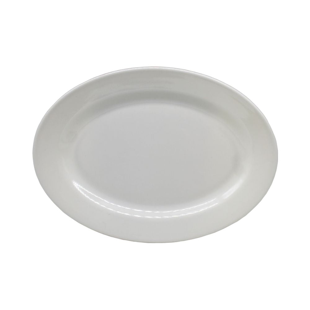 Bandeja Ovalada Pequeña 25 X 18 cm en Melamina / Sabana - imagen 1