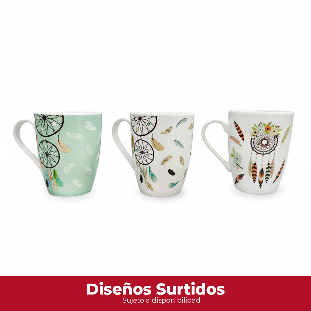 Mug Coto Atrapasueños 295 cc / Corona - imagen 1