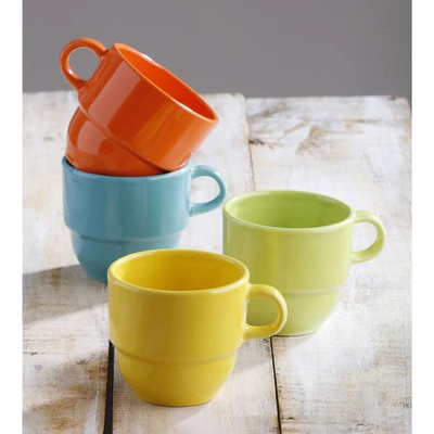Set x 4 Pocillos Té Fiesta 208,4 cc / Corona - imagen 1