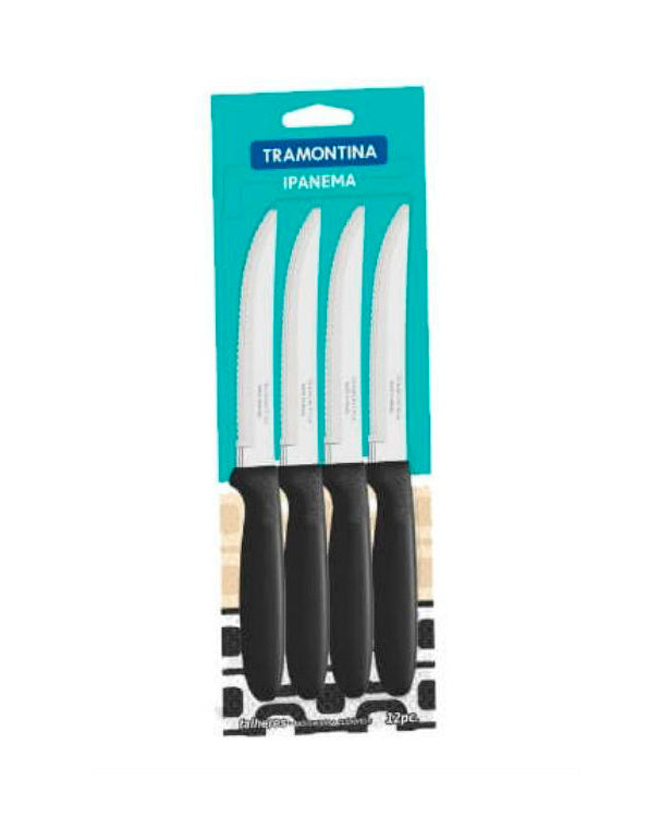 Set x 12 Cuchillos 5" Asado Ipanema / Tramontina - imagen 1