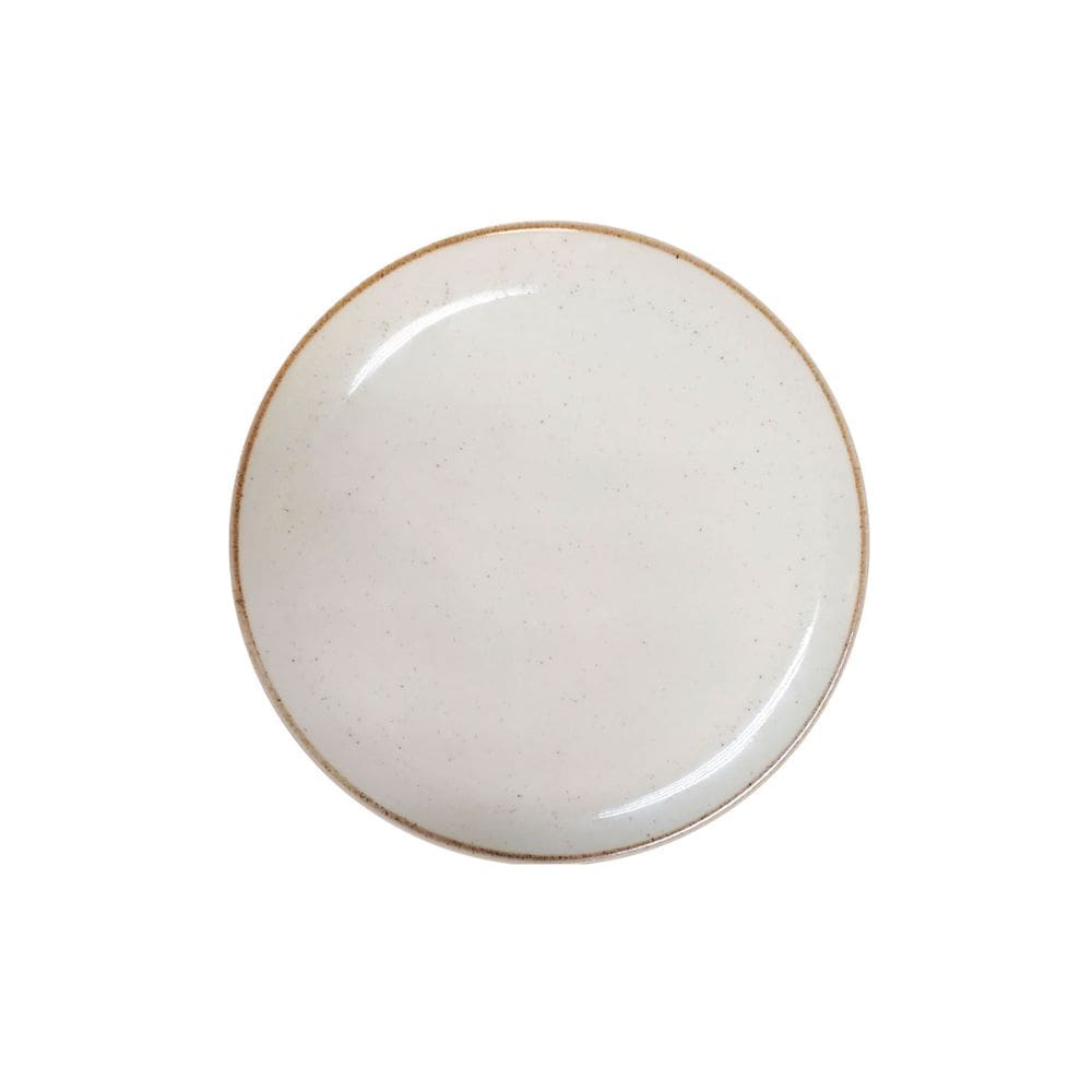 Plato Postre Caoba Beige 21.4 cm / Corona - imagen 1