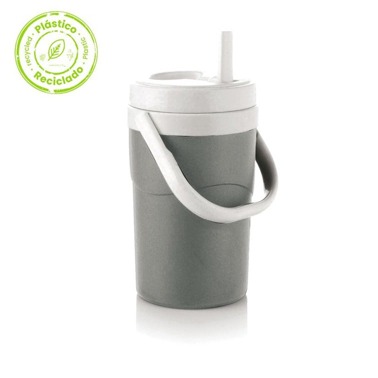 Termo Insulado 1 LT Material Recuperado Gris / Estra - imagen 1