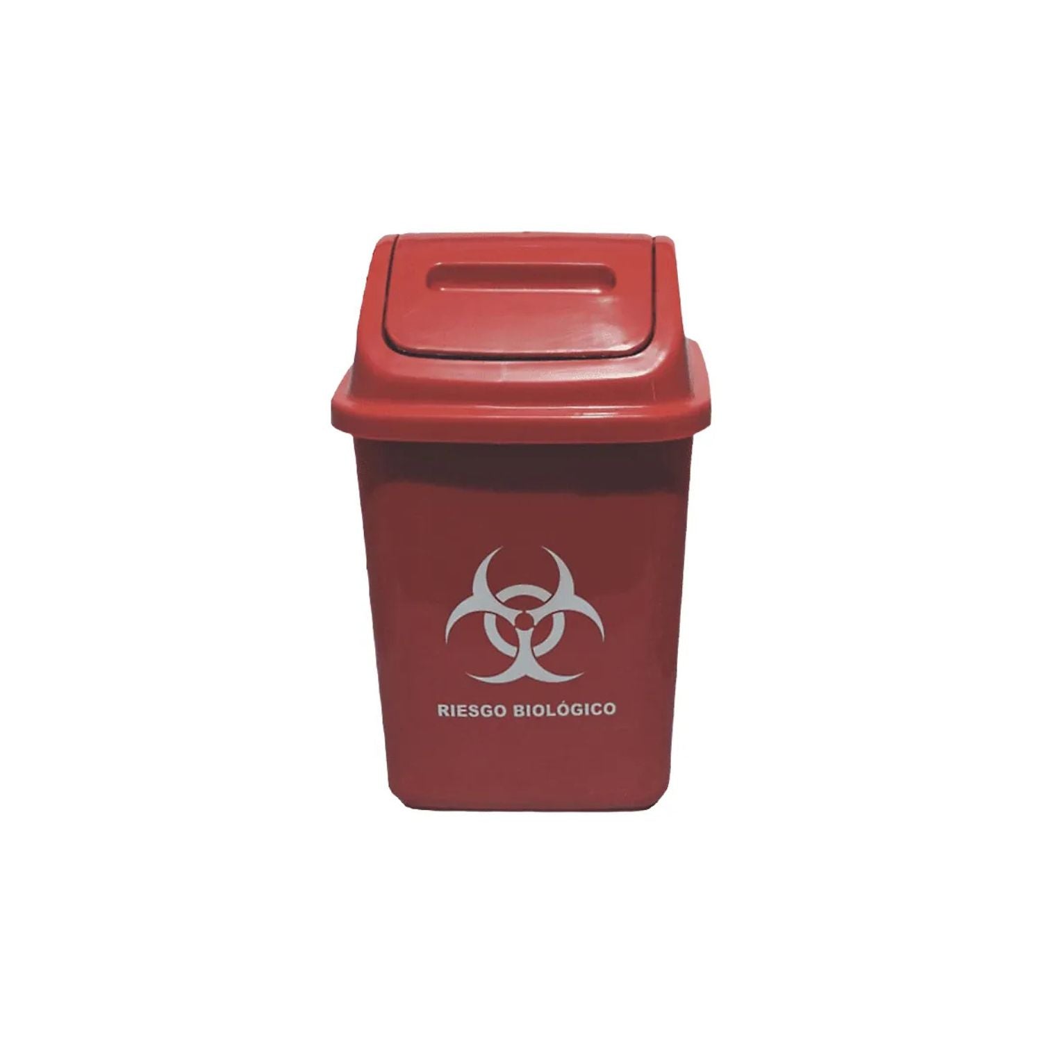 Papelera Vaiven Roja 10 Litros / Colplast - imagen 1