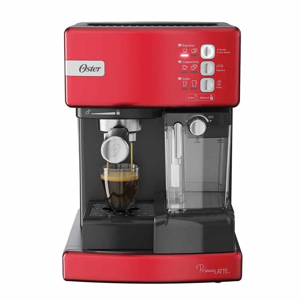 Cafetera Automática de Espresso PrimaLatte™ Roja / Oster - imagen 1