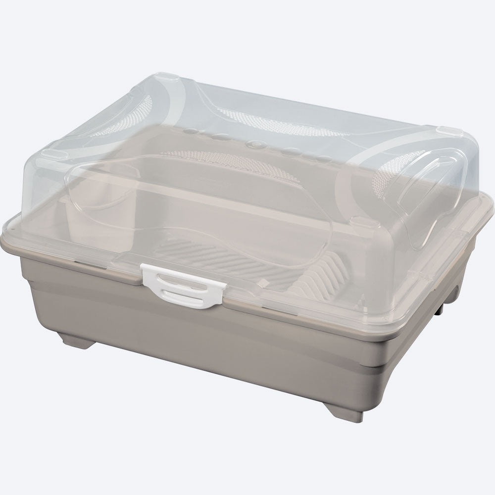 Portavajilla Escurridor Gigante Taupe / Rimax - imagen 1