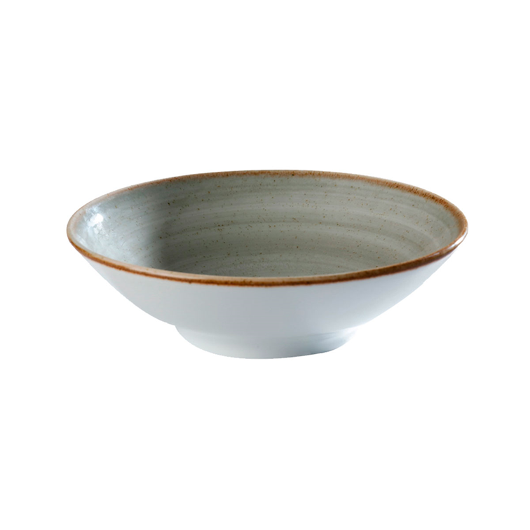 Bowl 1005.5 ml Gris Línea Artisan / Corona - imagen 1