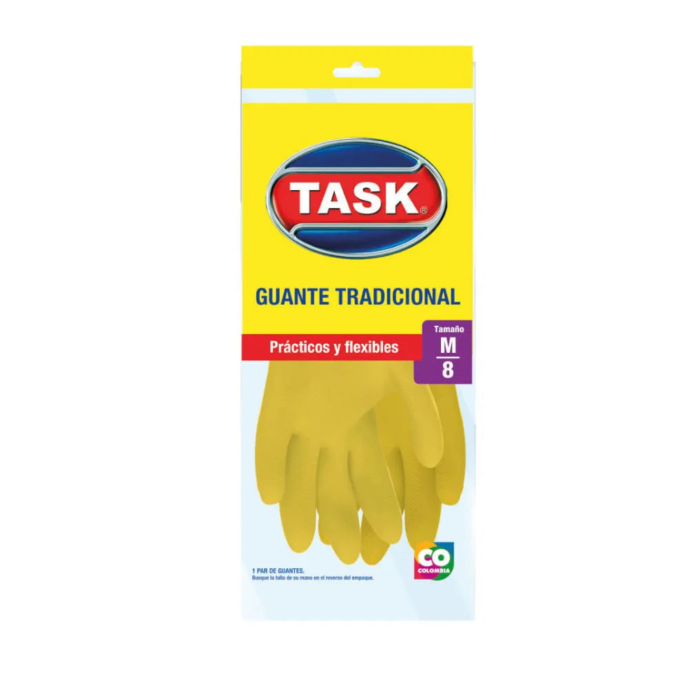 Guante Tradicional Talla M / Task - imagen 1