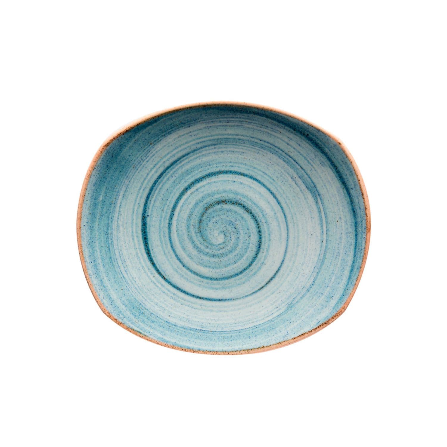 Plato Pando Línea Artisan Azul 25.4 cm / Corona - imagen 1