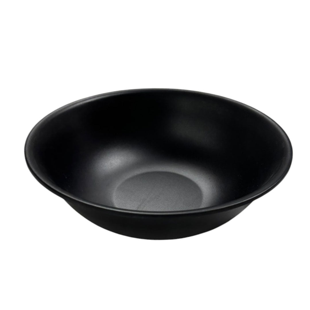 Plato Hondo Negro 20.2 Onz / HM Melamina - imagen 1