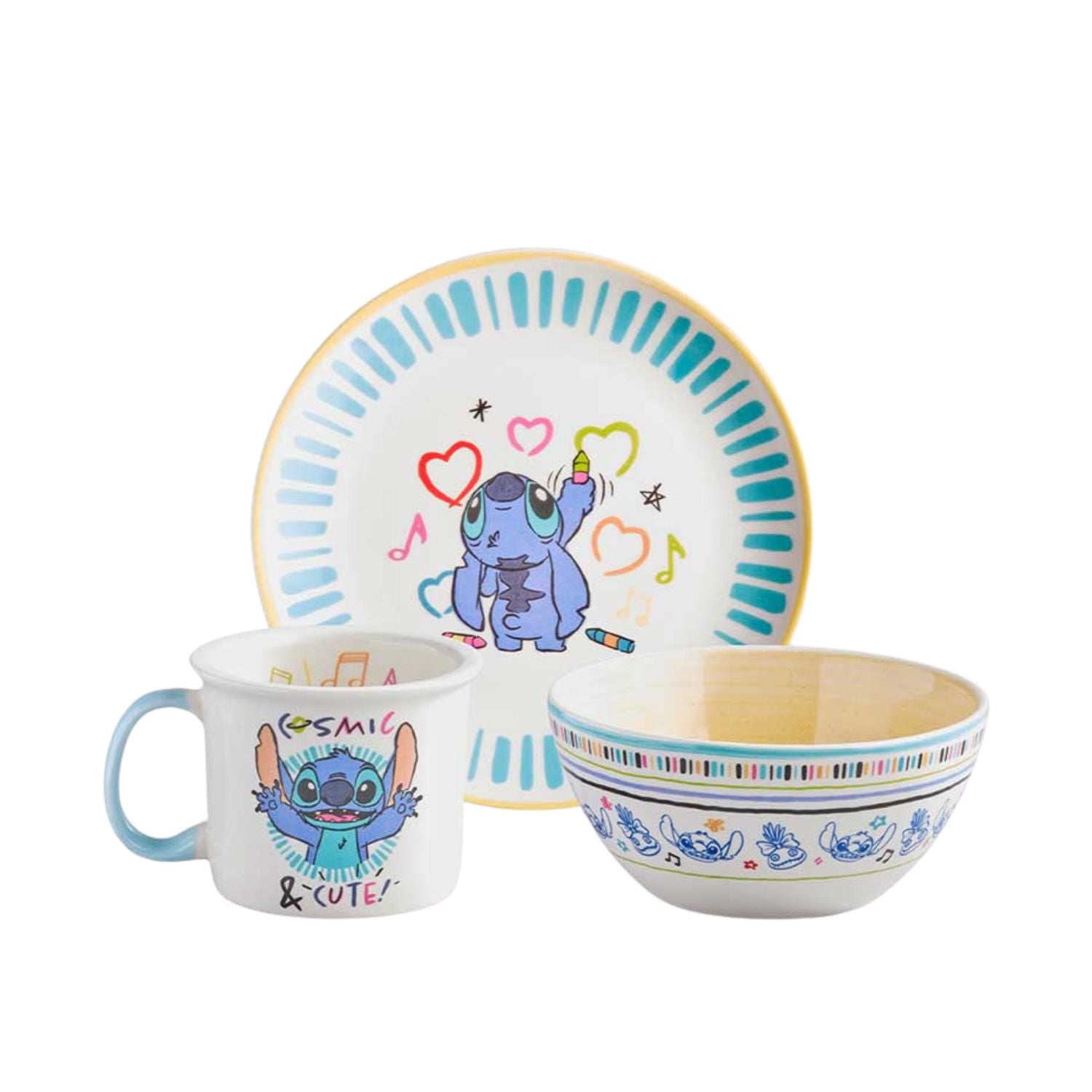 Set de Desayuno Stitch / Corona - imagen 1