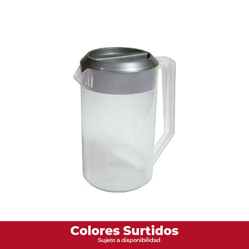 Jarra 2 Litros Tapa Colores Surtidos / Colplast - imagen 1