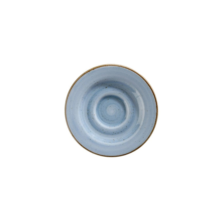 Plato Té 16 cm Azul Línea Artisan / Corona - imagen 1