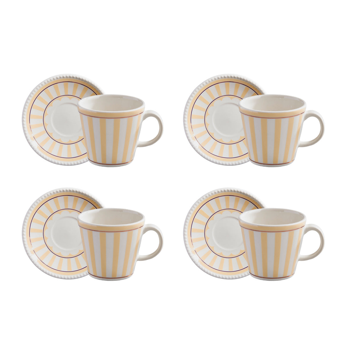Set de Té Lía 4 Puestos 8 Piezas / Corona - imagen 1