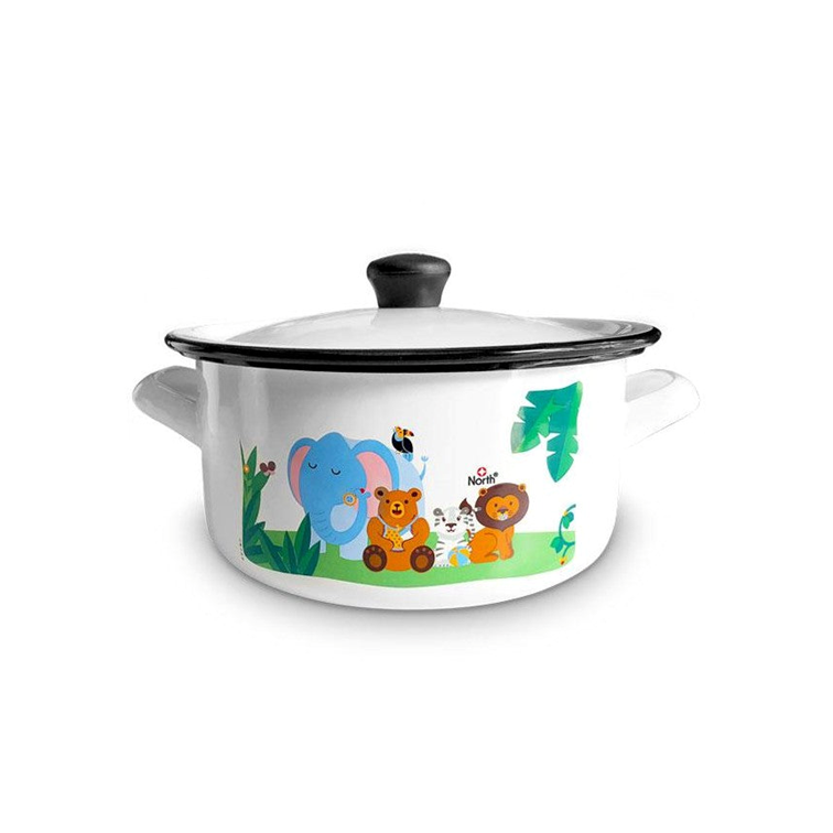 Olla Infantil Teteros con Tapa 22 cm / Grupo North - imagen 1