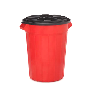 Tanque 110 Litros Rojo /  Vanyplas - imagen 1