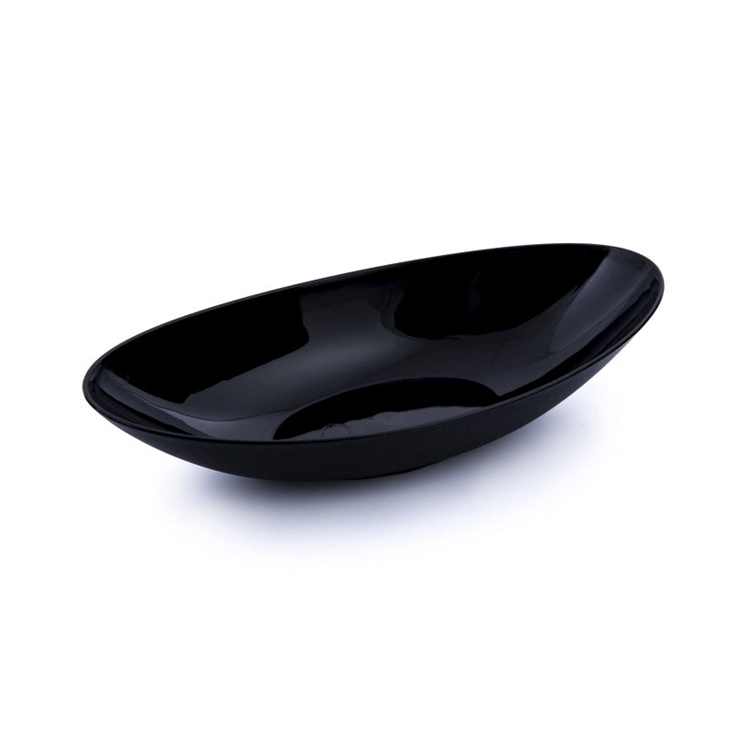 Bandeja Ovalada Negro 21.4 X 10.5 cm / Novum - imagen 1