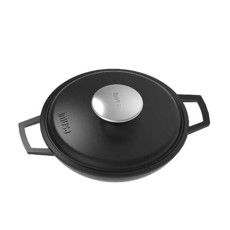 Cacerola 14 cm con Tapa Aluminio Fundido Delicia / Imusa - imagen 1
