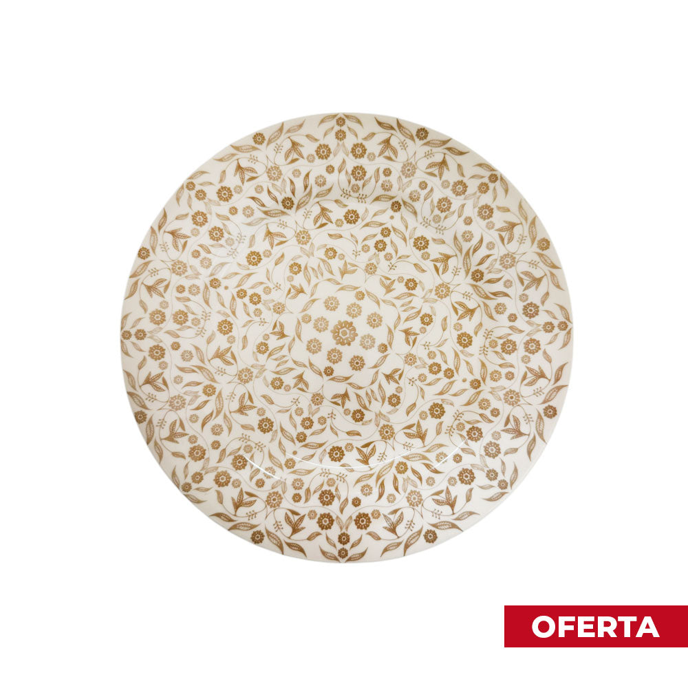 OFERTA Plato Postre 21 cm Gaia / Corona - imagen 1