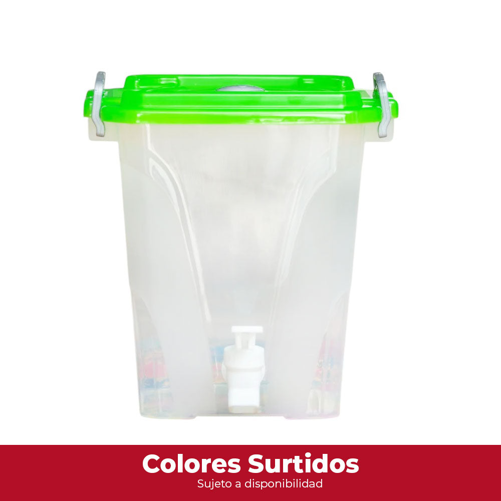 Mega Rimo Cuadrado 14.5 Litros con Grifo / Rimoplásticas - imagen 1