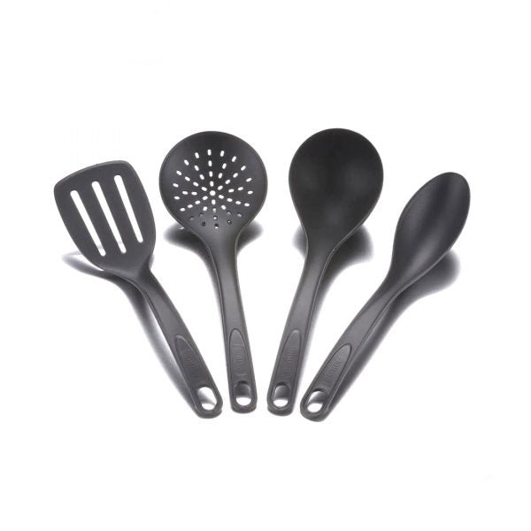 Juego x 4 Utensilios Negro Esencial / Imusa - imagen 1