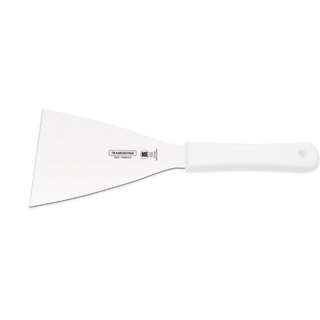 Espátula Hamburguesa 5"x4" Profesional Blanco / Tramontina - imagen 1